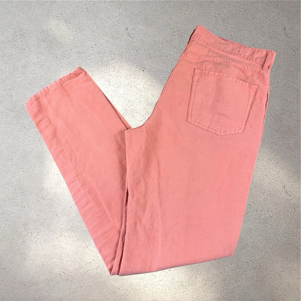 Sid Mashburn Salmon 5 Pocket Canapa Canvas Pants Men's 38x34 Cotton Chino
